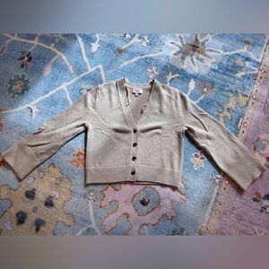 Banana Republic Button up V Neck Cardigan with Wide Sleeves